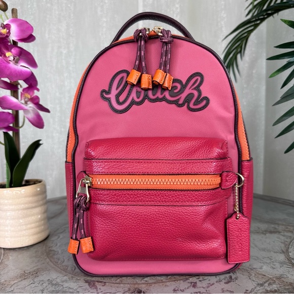 Coach Vale Slingpack F76728 IM/Rouge Multi - Picture 1 of 10